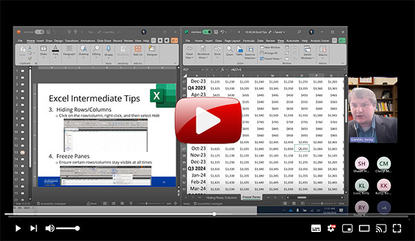 Advanced Techniques for Using Microsoft Excel & Microsoft Outlook